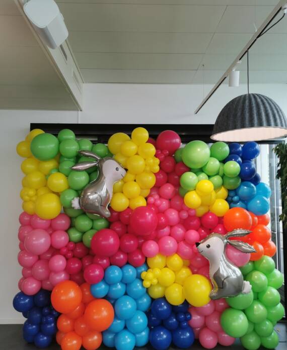 Mur de ballons